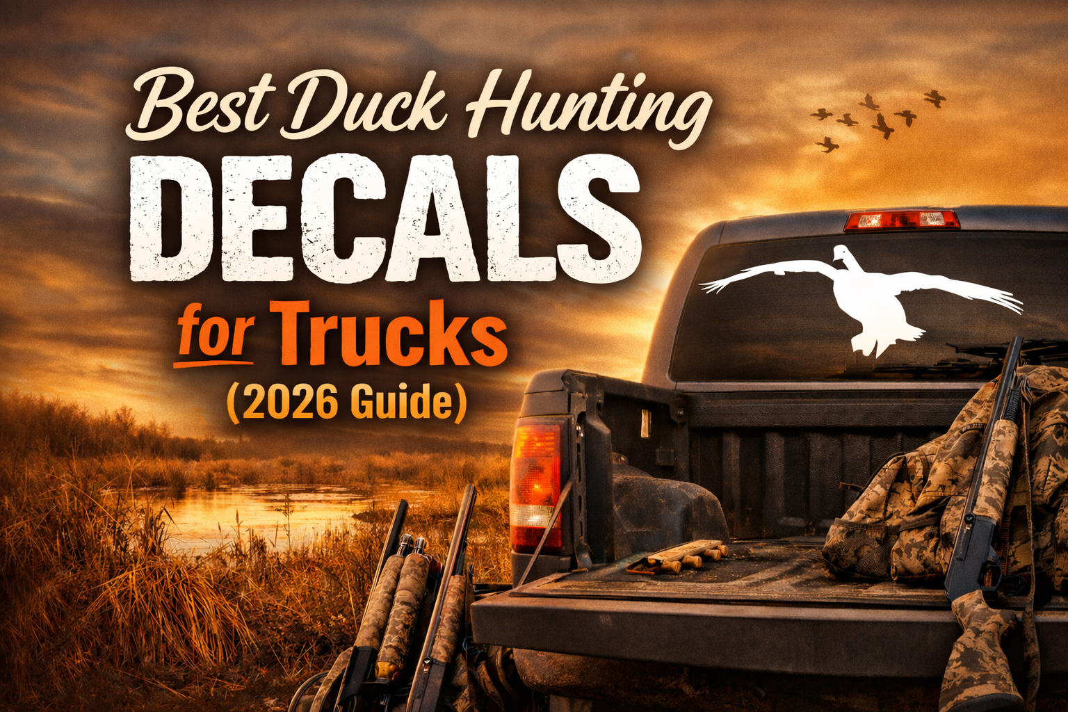 Hunting Decals for Trucks