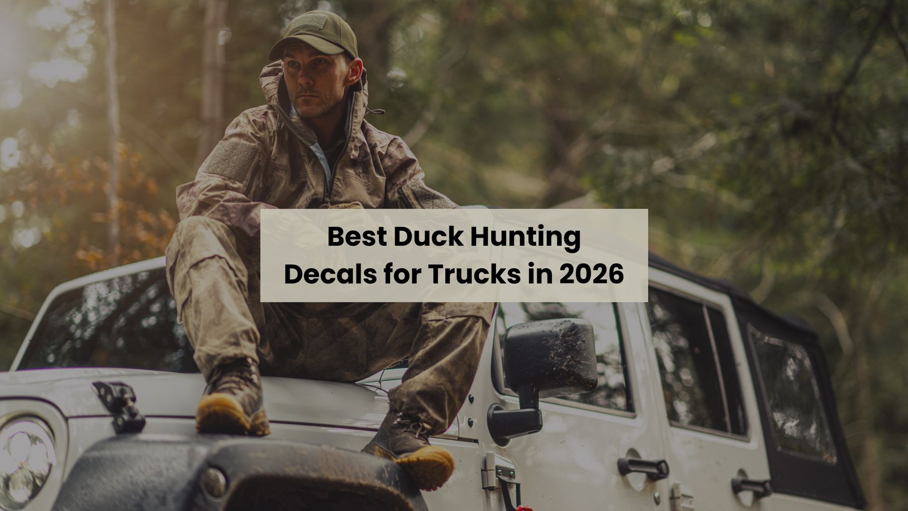 Best Duck Hunting Decals for Trucks in 2026