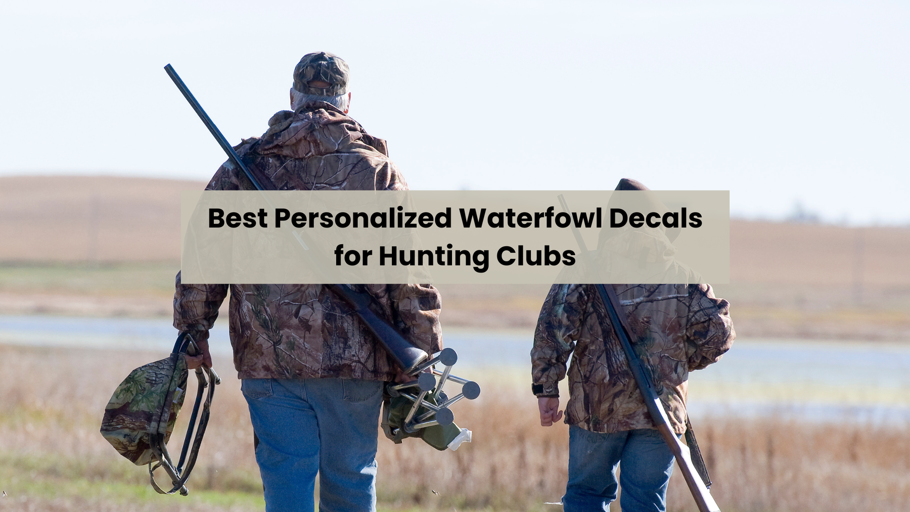 Best Personalized Waterfowl Decals for Hunting Clubs