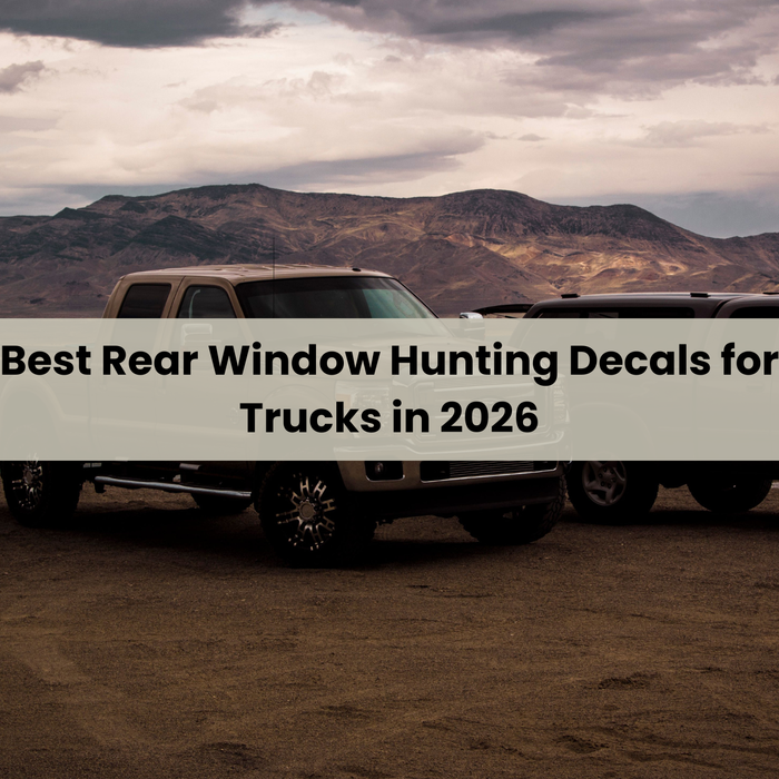 Best Rear Window Hunting Decals for Trucks in 2026
