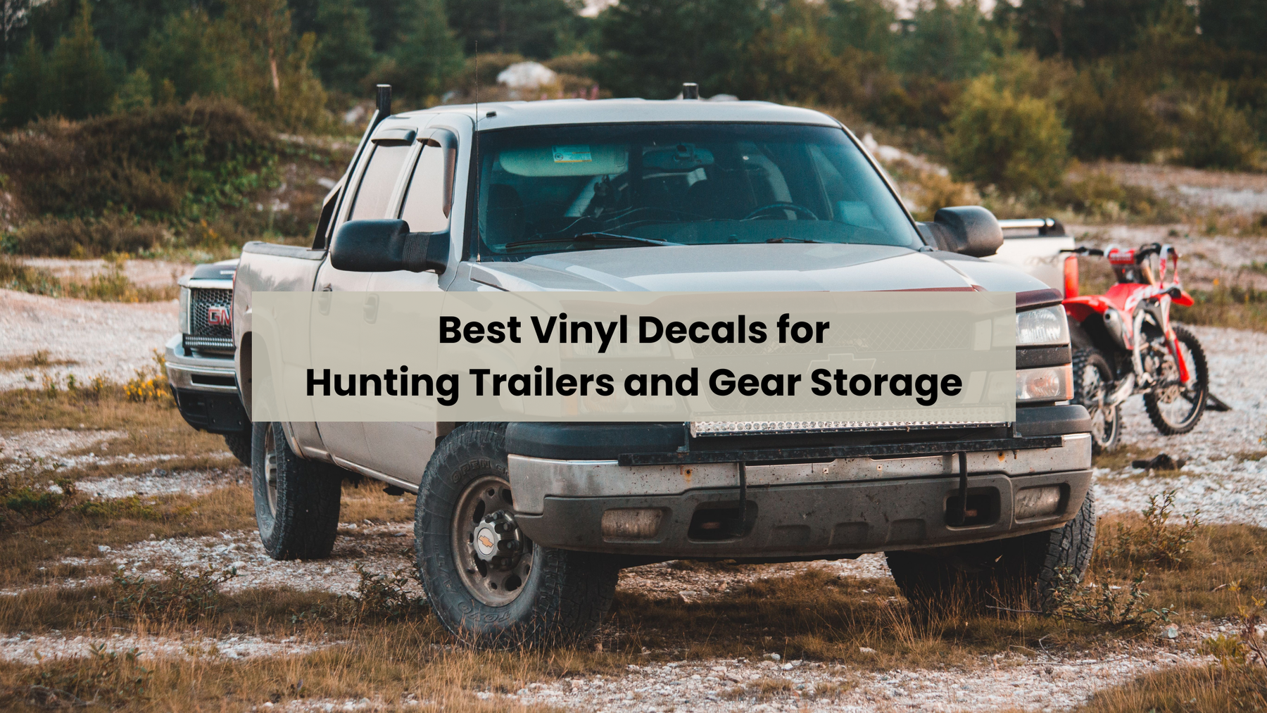 Best Vinyl Decals for Hunting Trailers and Gear Storage