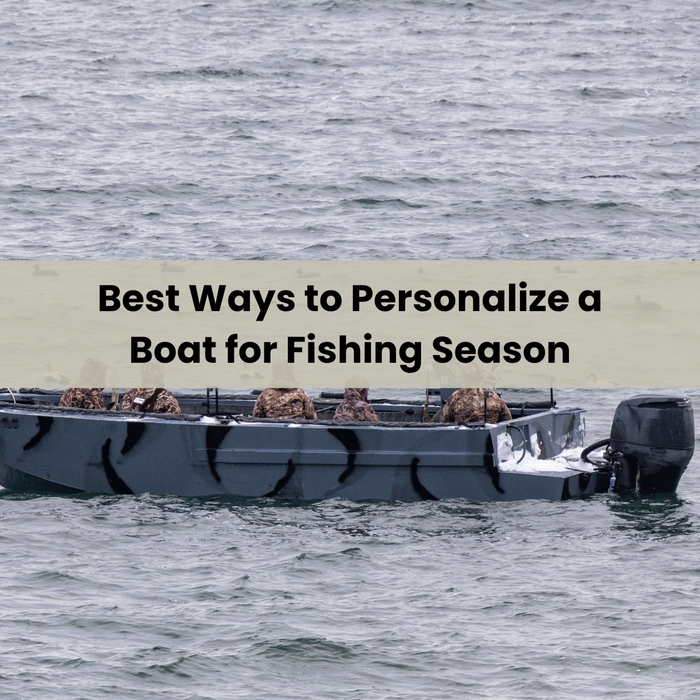 Best Ways to Personalize a Boat for Fishing Season