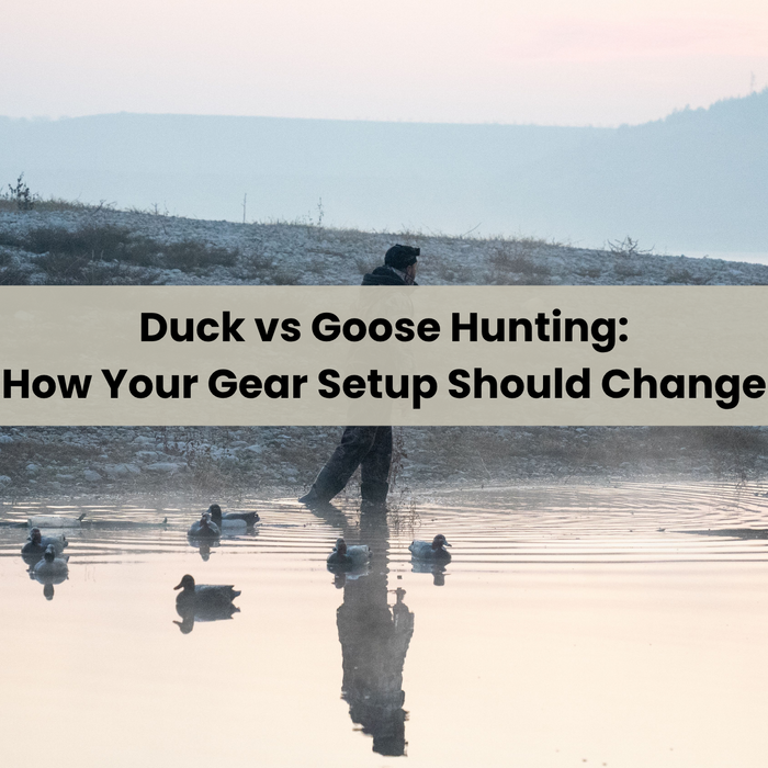Duck vs Goose Hunting: How Your Gear Setup Should Change