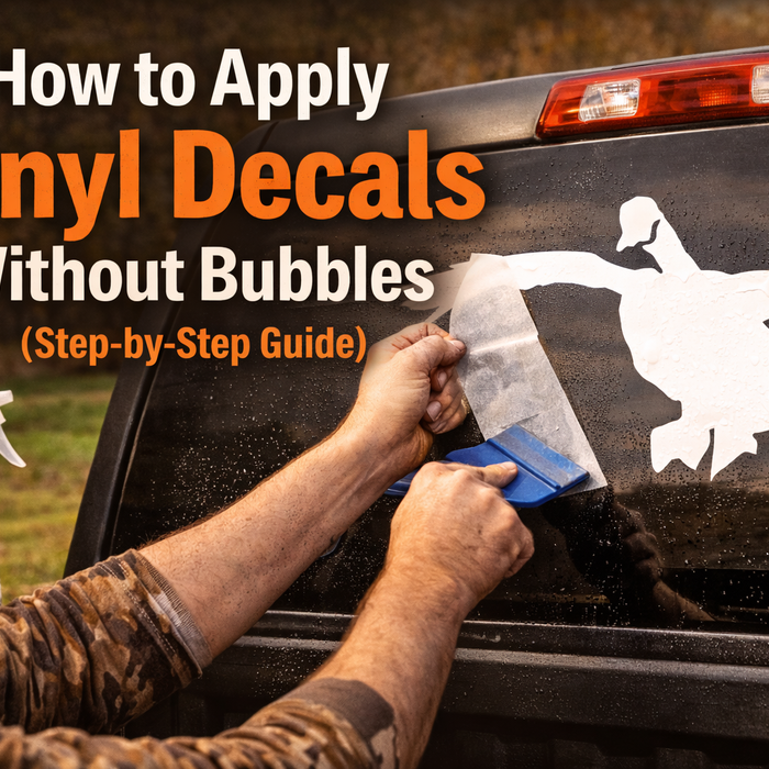 How to Apply Vinyl Decals Without Bubbles