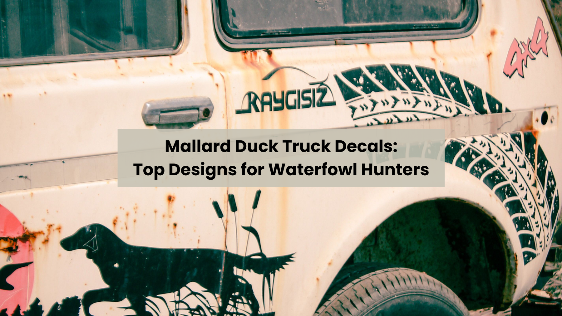 Mallard Duck Truck Decals: Top Designs for Waterfowl Hunters