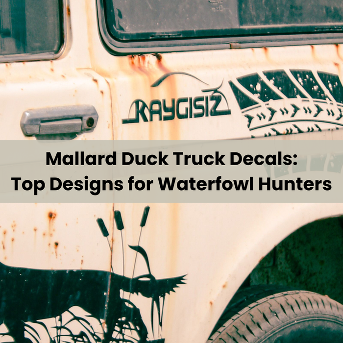 Mallard Duck Truck Decals: Top Designs for Waterfowl Hunters