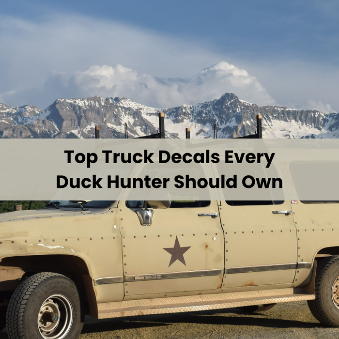 Top Truck Decals Every Duck Hunter Should Own