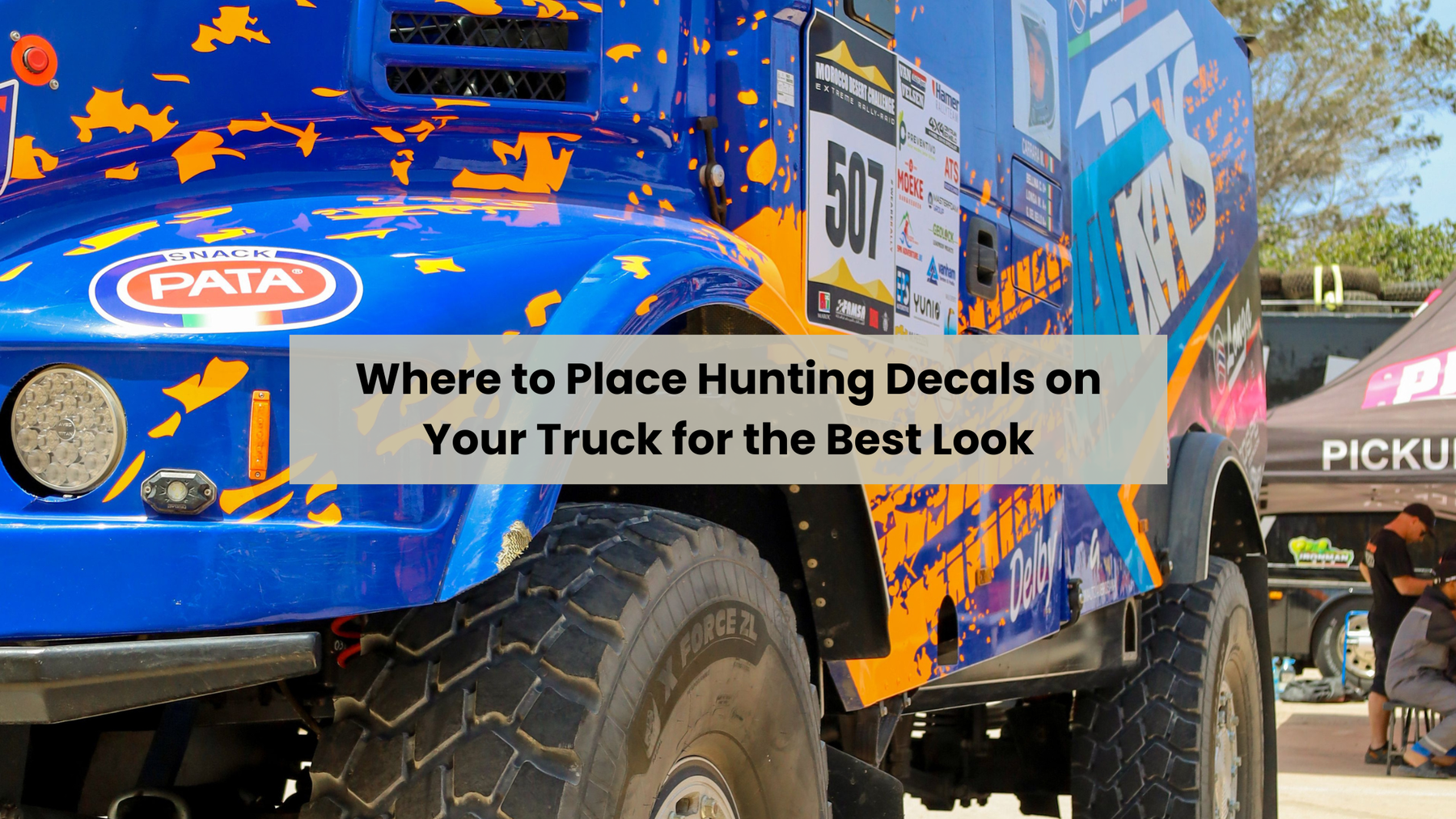 Where to Place Hunting Decals on Your Truck for the Best Look