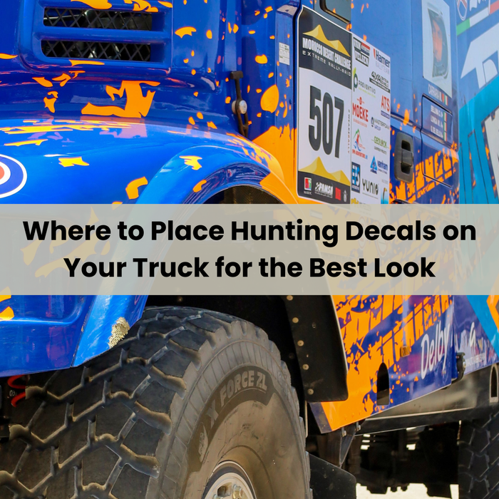 Where to Place Hunting Decals on Your Truck for the Best Look