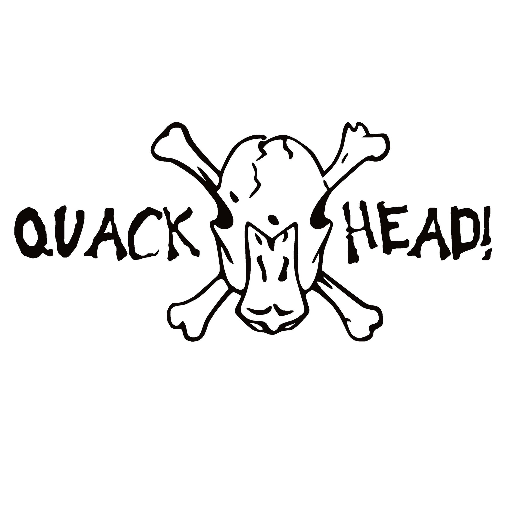 Duck Window Decal - QUACKHEAD! Duck Window Sticker - Unique Car Decor ...