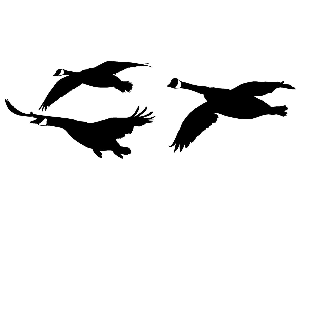 Goose Flight Sticker Goose hunting decal - Goose Honkers Flyin' In! - Canadian Geese 2050 ...