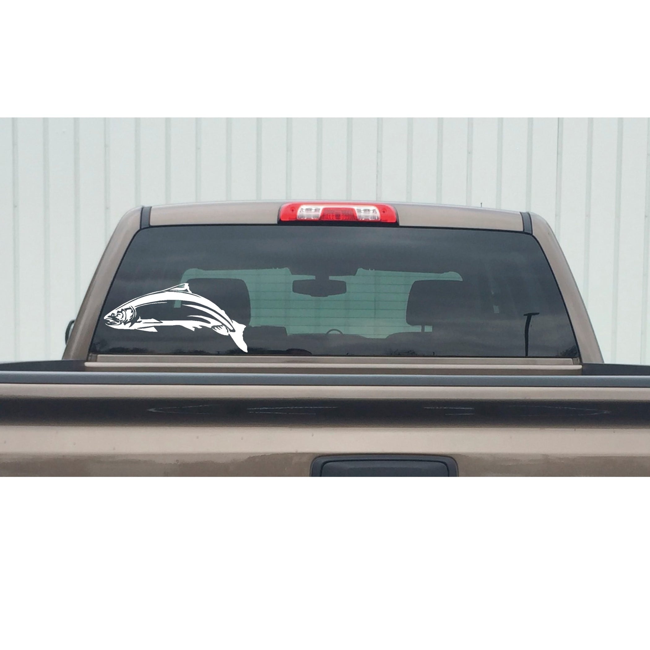 Steelhead Salmon Fishing Sticker - Steelhead Salmon Fishing Decal 7052 ...