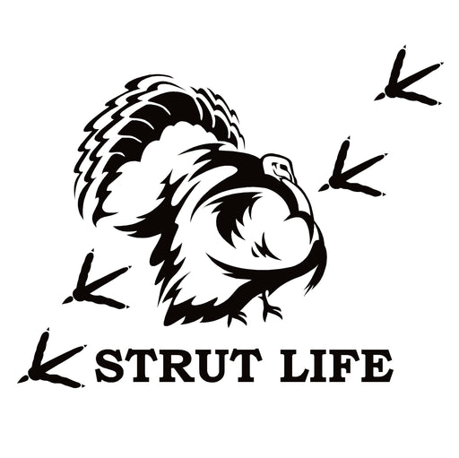 Deer And Turkey Hunting Tailgate Wrap - Vinyl Decal For Truck, Universal Fit, 2 Sizes