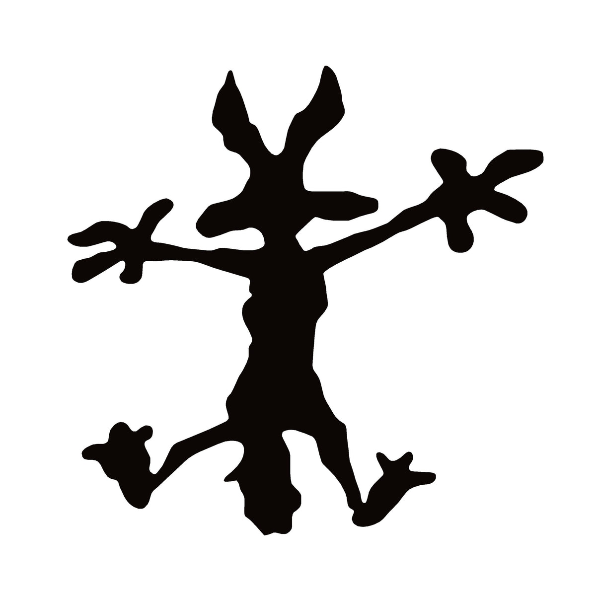 Wile E. Coyote Window Decal - Splat on Window Sticker 7502 — Waterfowl ...
