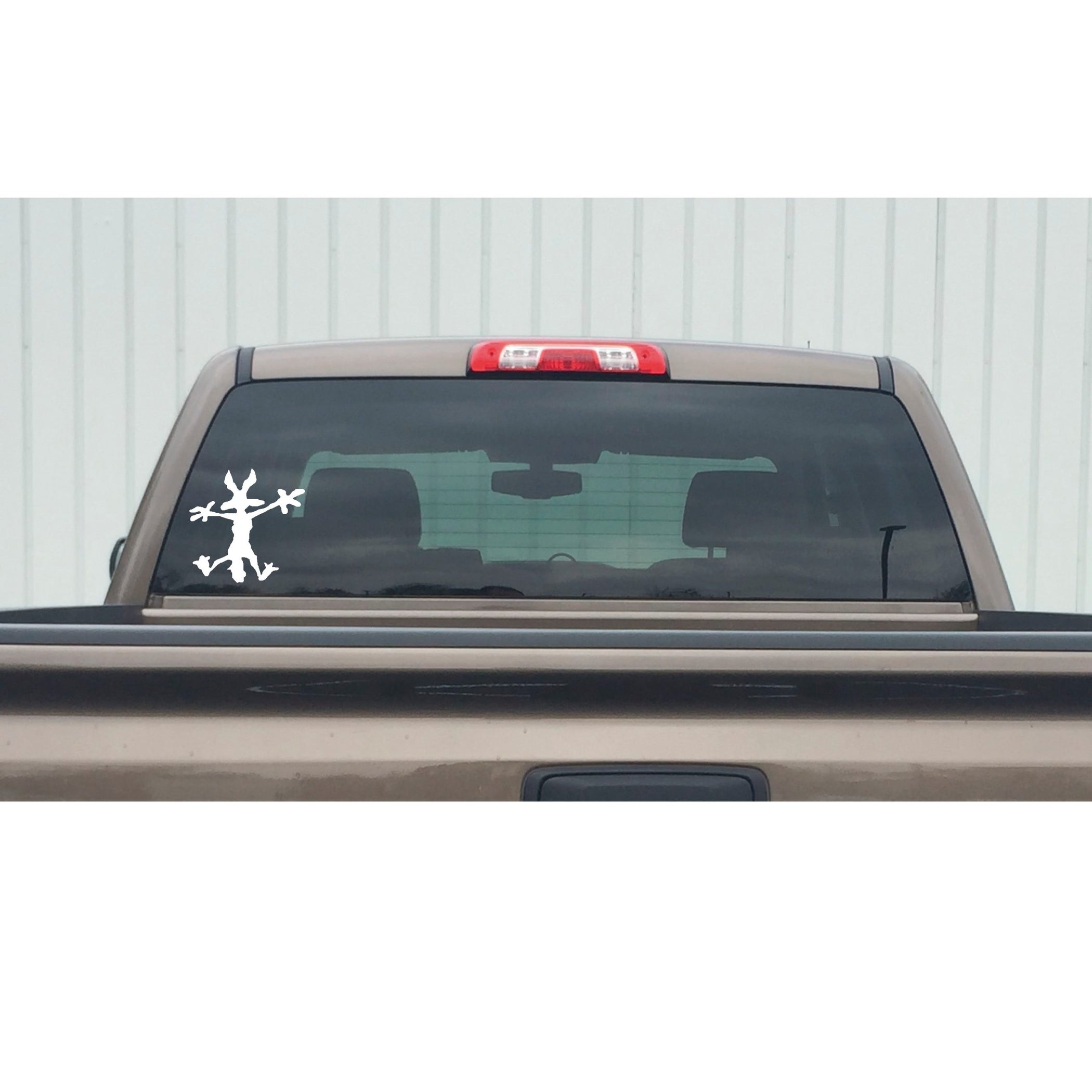 Wile E. Coyote Window Decal - Splat on Window Sticker 7502 — Waterfowl ...