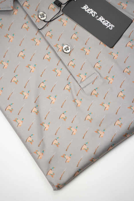 "One More Pass" Golf Polo