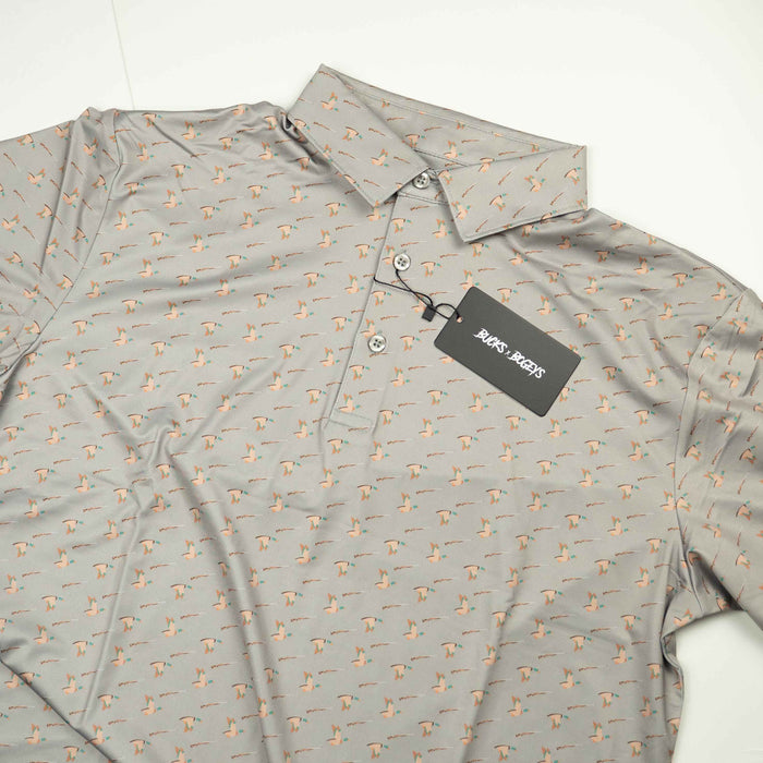 "One More Pass" Golf Polo