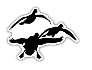 Waterfowl Decals Ultimate 5pc Duck Stickers