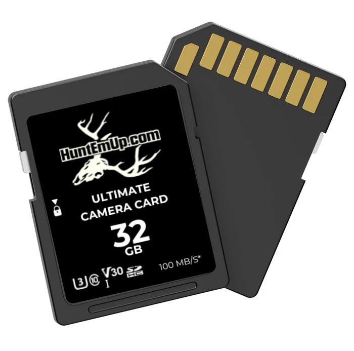 Browning Defender Pro Scout Max HD AI Camera Bundle with HuntEmUp 32GB SD Card & Card Reader