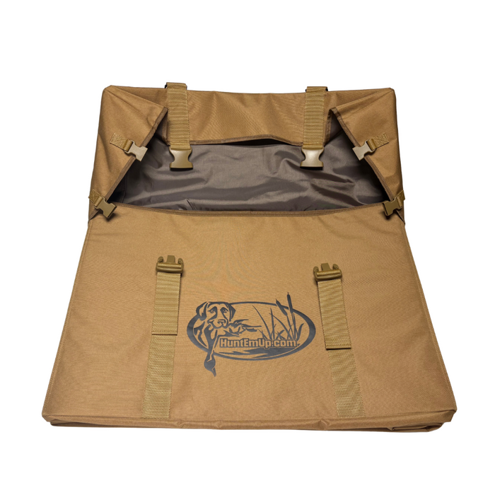 HuntEmUp Pro-Flock Canada Goose Decoys 24-Pack – Flocked Silhouettes + Decoy Bag
