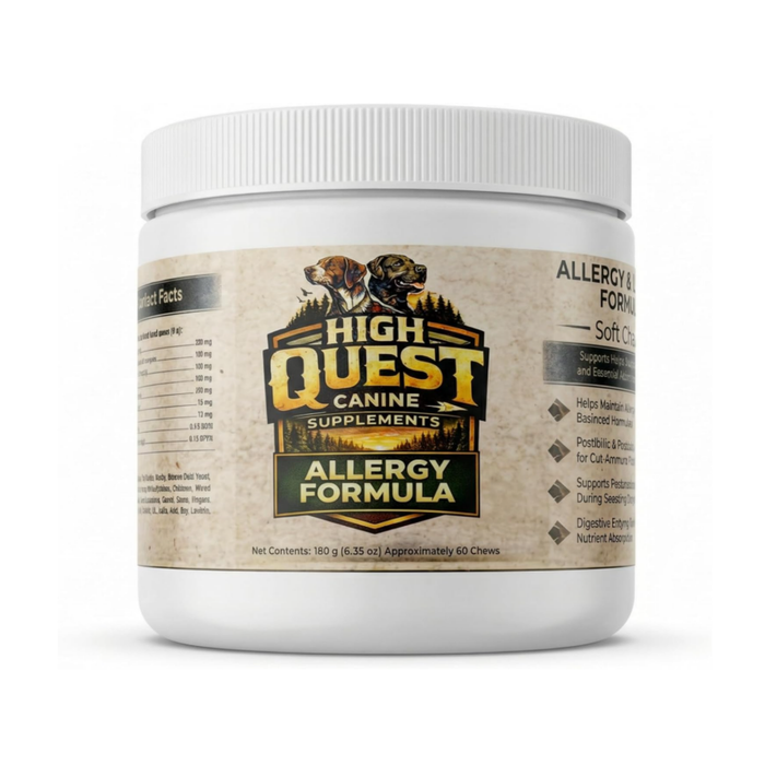 High Quest Canine Allergy Wellness Bundle - Skin & Coat + Wellness (3 Bottles)