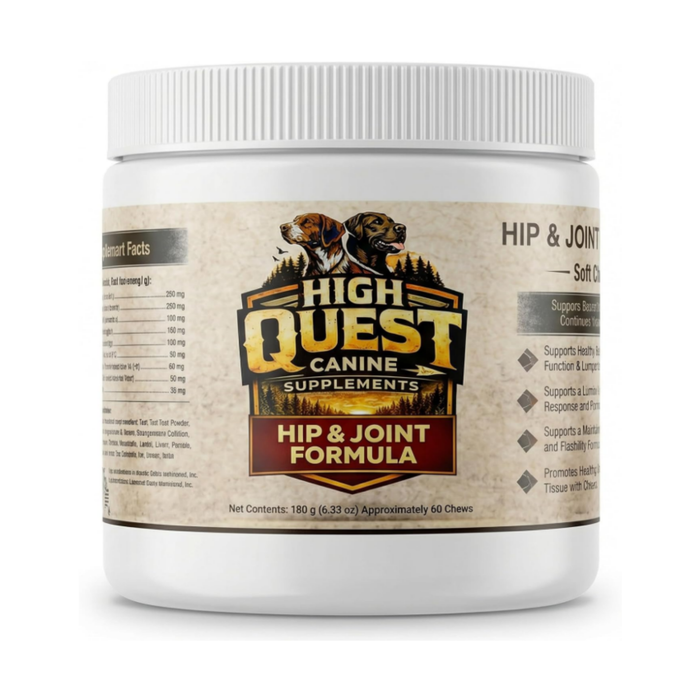 High Quest Canine Joint Mobility Bundle - Optimize Joint Health with 2 Bottles