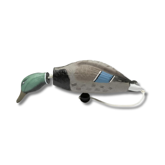 HuntEmUp Premium Duck Dog Training Dummy Mallard Bumper for Retrievers