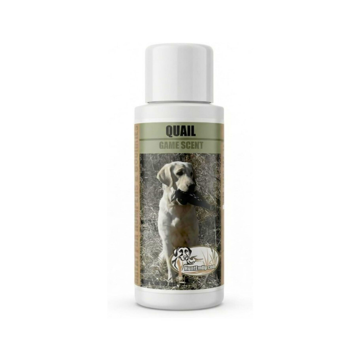 HuntEmUp Quail Dog Training Scent – Real Quail Scent for Gun Dog and Upland Training