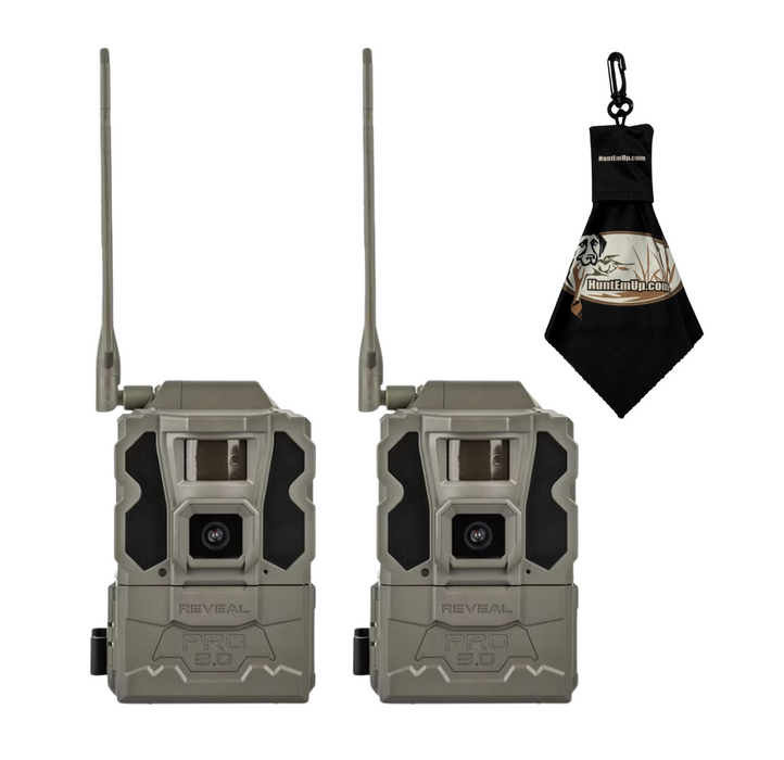 Tactacam Reveal Pro 3.0 2-Pack – Cellular Trail Cameras with HD Video & GPS