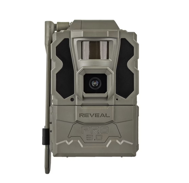 Tactacam Reveal PRO 3.0 Trail Camera 2-Pack Bundle – 32GB SD Cards & HuntEmUp Accessories