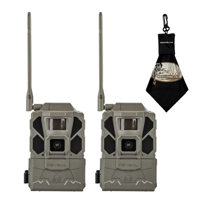 Tactacam Reveal X 3.0 2-Pack – GPS Cellular Trail Cameras