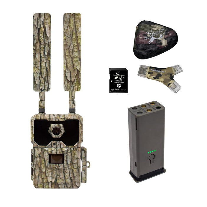 WiseEye Data Cam Power Bundle – 32GB SD Card, Card Reader & Case