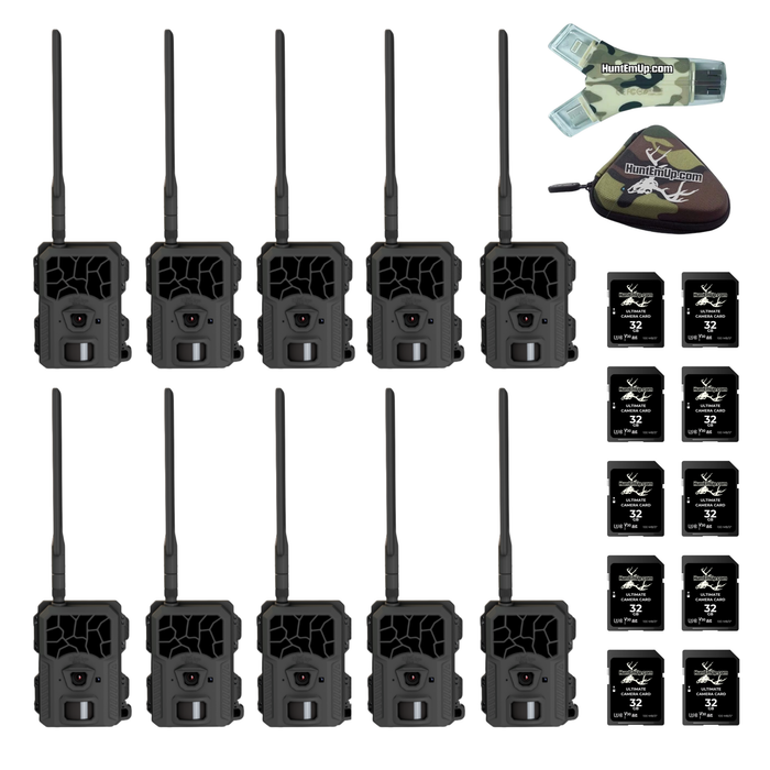 WiseEye Mini Cam 2 Trail Camera Bundle – 32GB SD Card & Reader