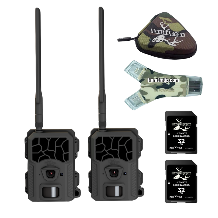 WiseEye Mini Cam 2 Trail Camera Bundle – 32GB SD Card & Reader