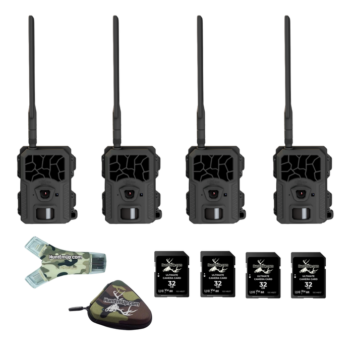 WiseEye Mini Cam 2 Trail Camera Bundle – 32GB SD Card & Reader
