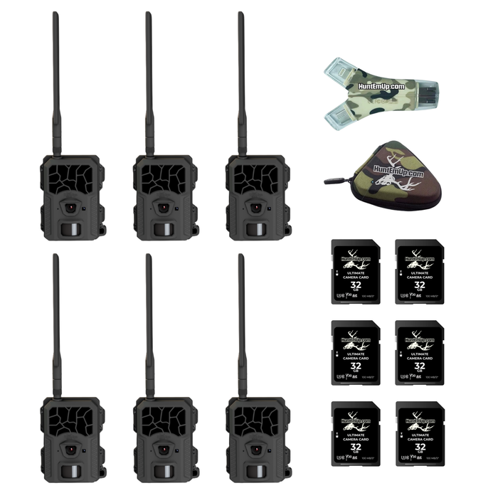 WiseEye Mini Cam 2 Trail Camera Bundle – 32GB SD Card & Reader