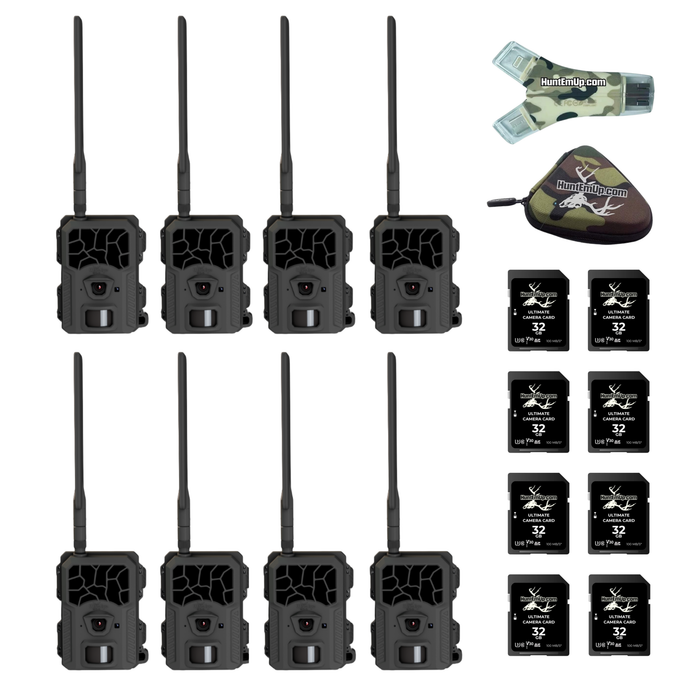 WiseEye Mini Cam 2 Trail Camera Bundle – 32GB SD Card & Reader