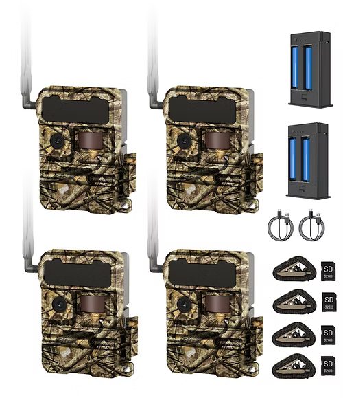 Yellowstone Trail Camera Camera – 4-Pack