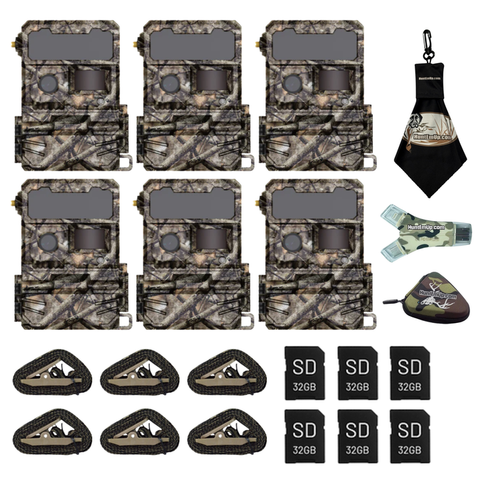 Yellowstone AI Y2 Cellular Trail Camera Bundle – Includes High-Speed Card Reader, Protective Case & Microfiber Cleaning Cloth