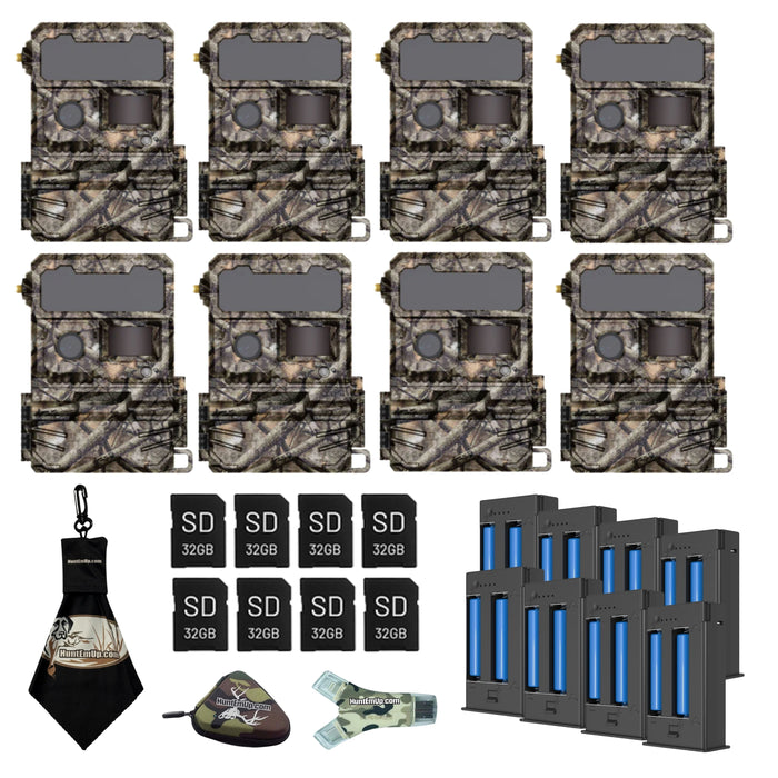 Yellowstone.ai Y2 Cellular Trail Camera Bundle with 5,000 mAh Battery Pack, SD Card & HuntEmUp Accessories