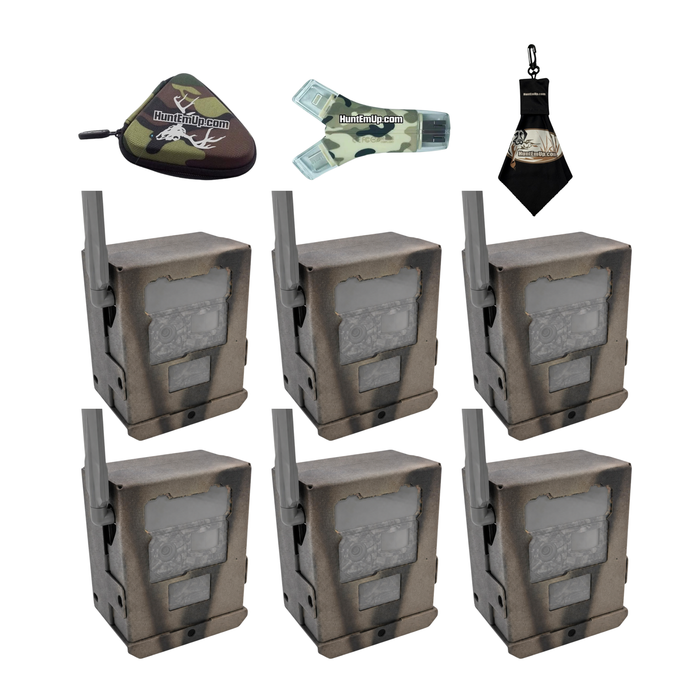 Yellowstone Security Box Bundle - Yellowstone Metal Bear Security Box + HuntEmUp Card Reader Kit – Heavy-Duty Trail Camera Protection