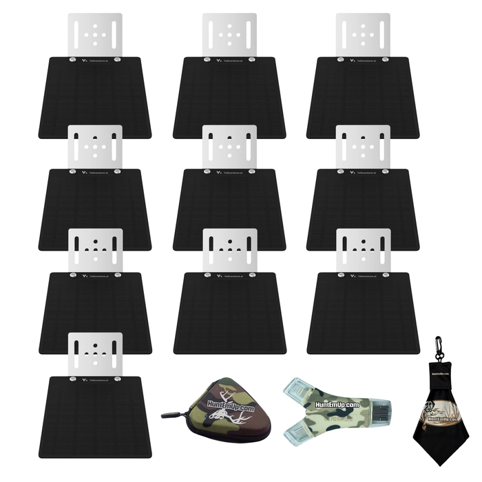Yellowstone Y2 Solar Panel (9V/5W) Bundle + High-Speed Card Reader Kit – Trail Camera Power Solution