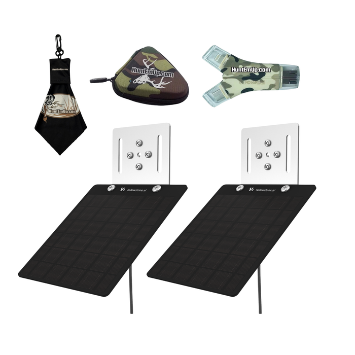 Yellowstone Y2 Solar Panel (9V/5W) Bundle + High-Speed Card Reader Kit – Trail Camera Power Solution