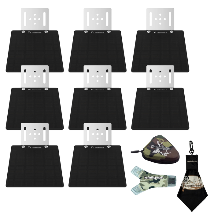 Yellowstone Y2 Solar Panel (9V/5W) Bundle + High-Speed Card Reader Kit – Trail Camera Power Solution