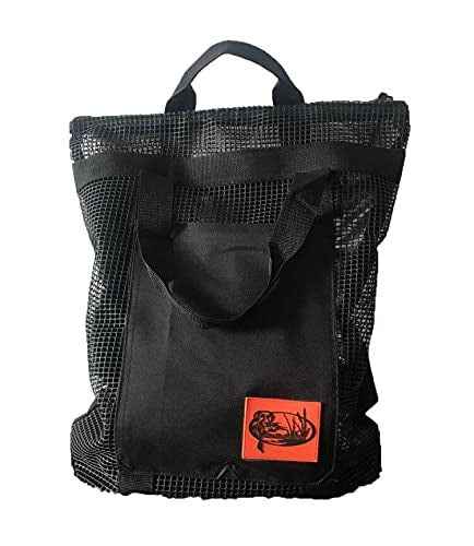 HuntEmUp Hunting Dog Essentials Training Kit - 3 inch Plastic Bumpers With Throw Ropes 6pc +  Mesh Bumper Bag
