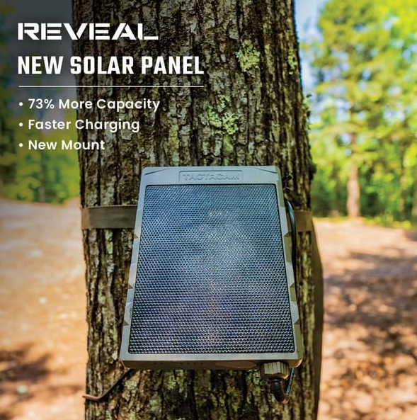 Tactacam REVEAL 12V External Solar Panel 2.0