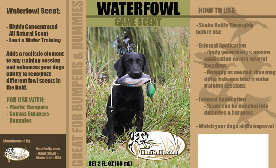 HuntEmUp Ultimate Mallard Training Bundle – Dead Fowl Mallard Dummy with Waterfowl Scent
