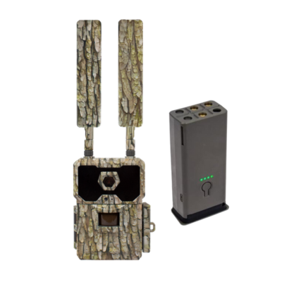 WiseEye Data Cam 2 Power Bundle – Cellular Trail Camera with Lithium Battery