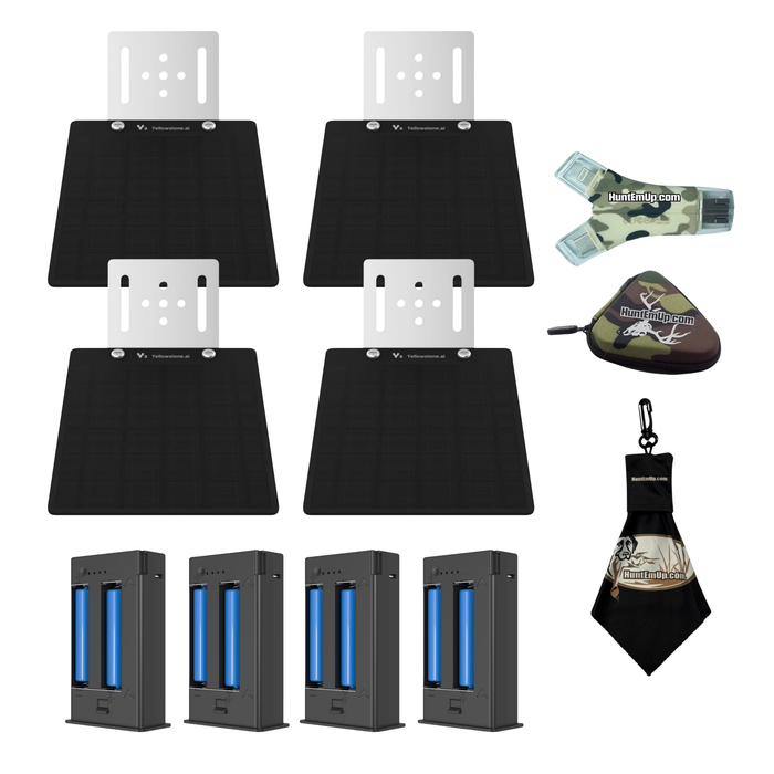 Yellowstone Y2 Solar Battery Bundle - Yellowstone Solar Panel + Y2 Battery Pack Kit