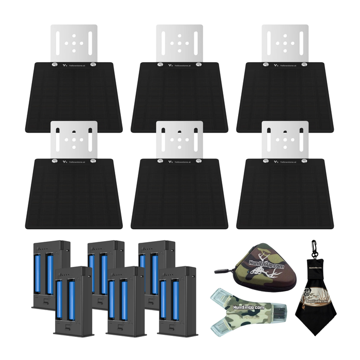 Yellowstone Y2 Solar Battery Bundle - Yellowstone Solar Panel + Y2 Battery Pack Kit